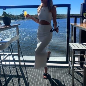 sir ingrid cut out dress